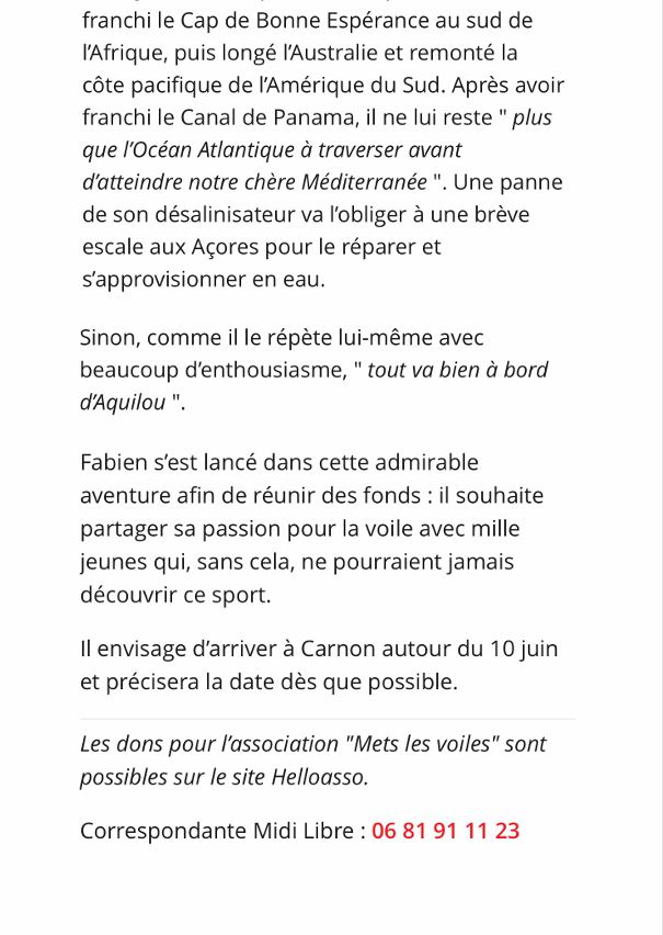 article Midi Libre